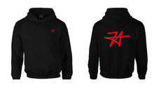 Load image into Gallery viewer, Seven Star Hoodie - Small Red Logo
