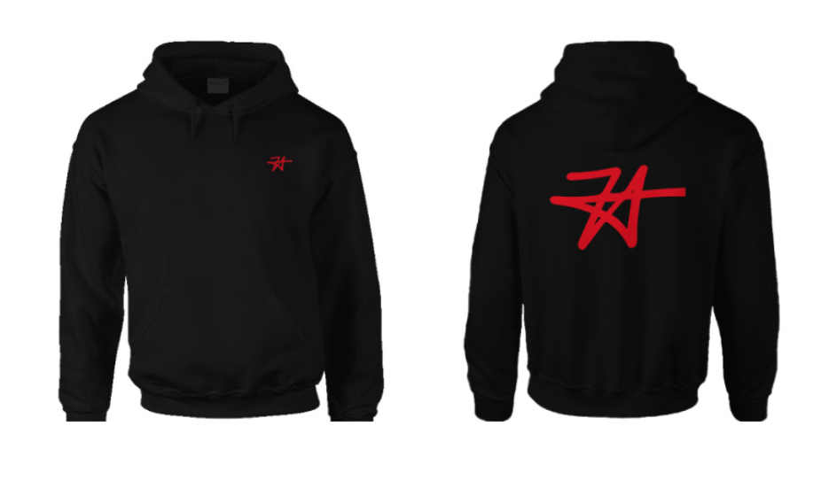 Seven Star Hoodie - Small Red Logo – The Seven Star Store